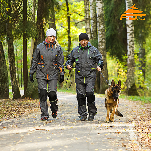 Unisex Dog Tracking Suit for Men and Women for Any Weather Conditions