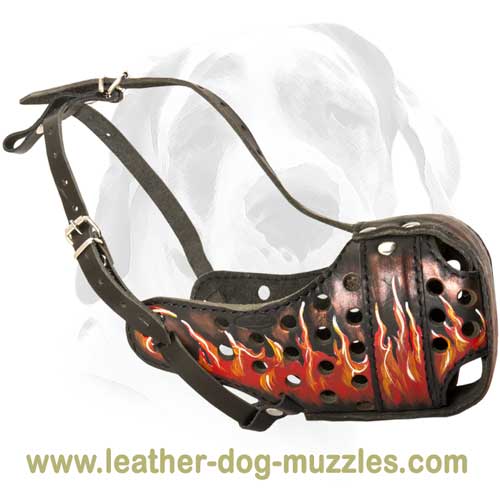 Best attack training dog muzzle